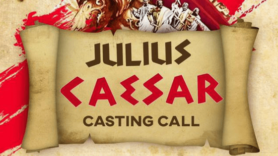 Acting Auditions in Trinidad, Theatre, Julius Caesar