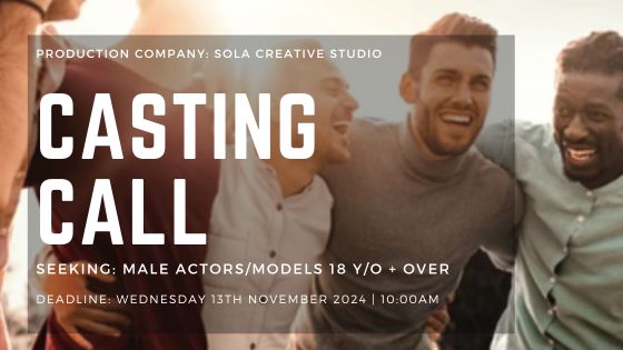 Photo Call | Male Actors/Models for Awareness Campaign [Closed ...
